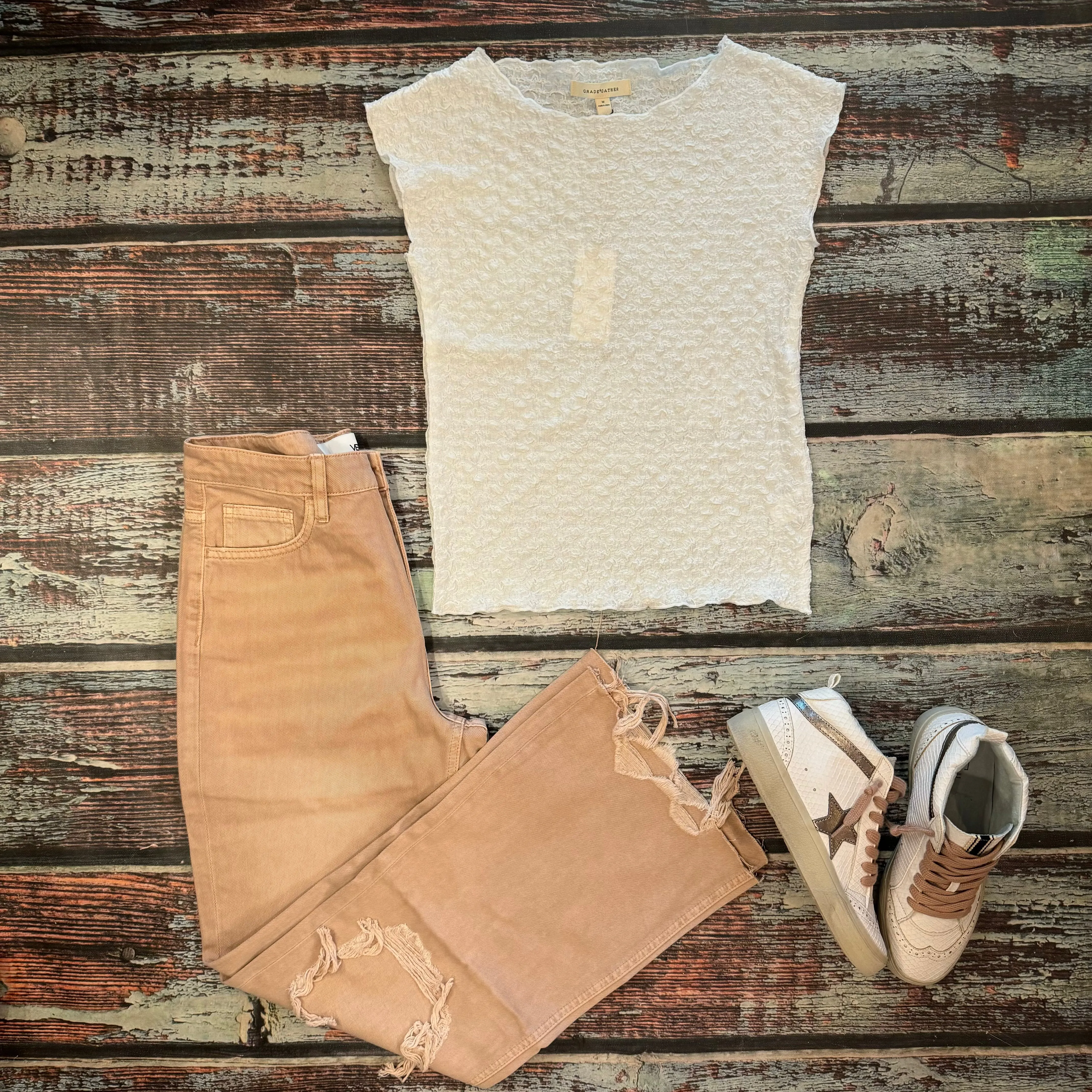 #19 Leslie 90's Vintage Cropped Jeans
