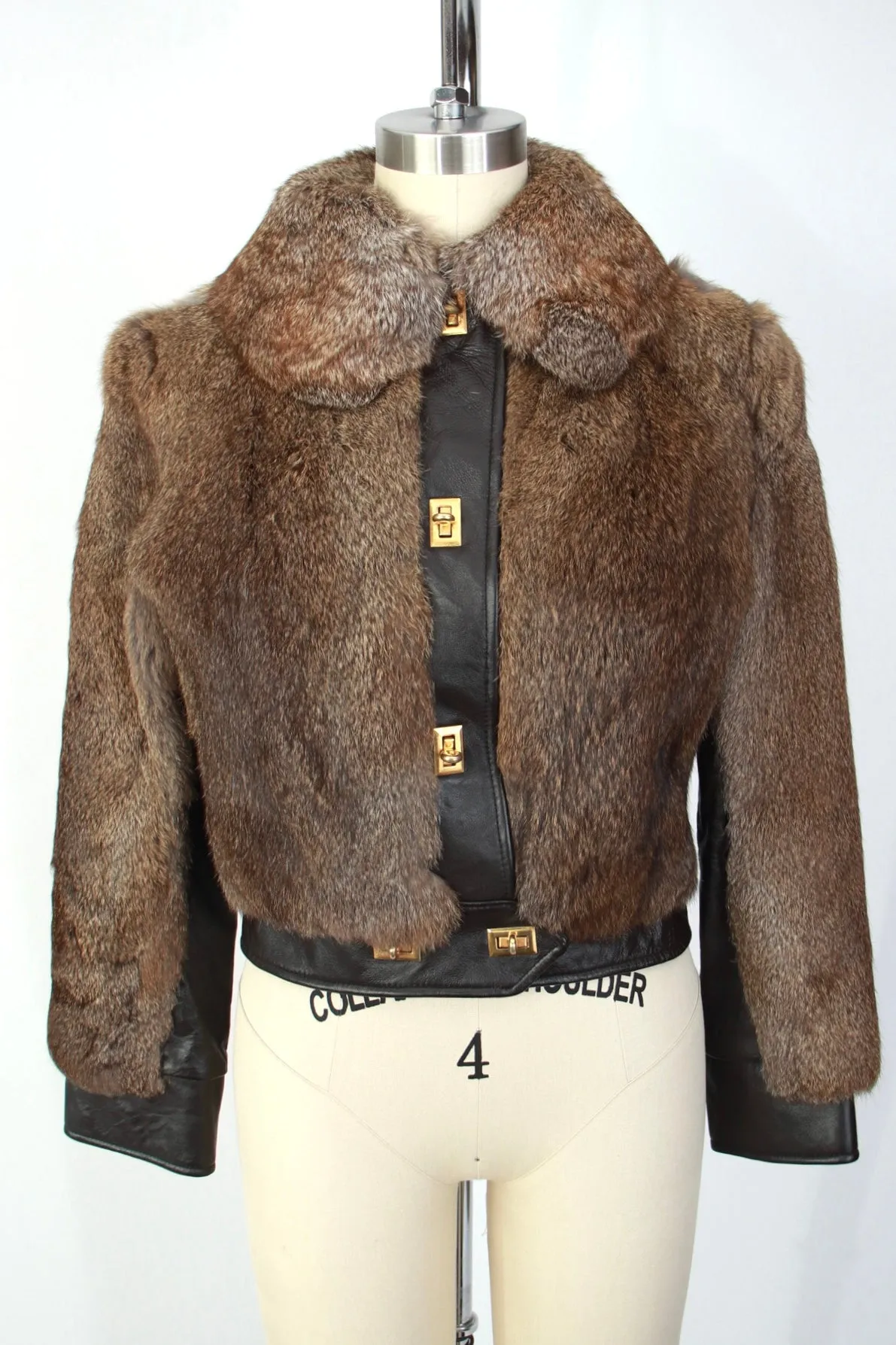 1970s Fur & Leather Bomber