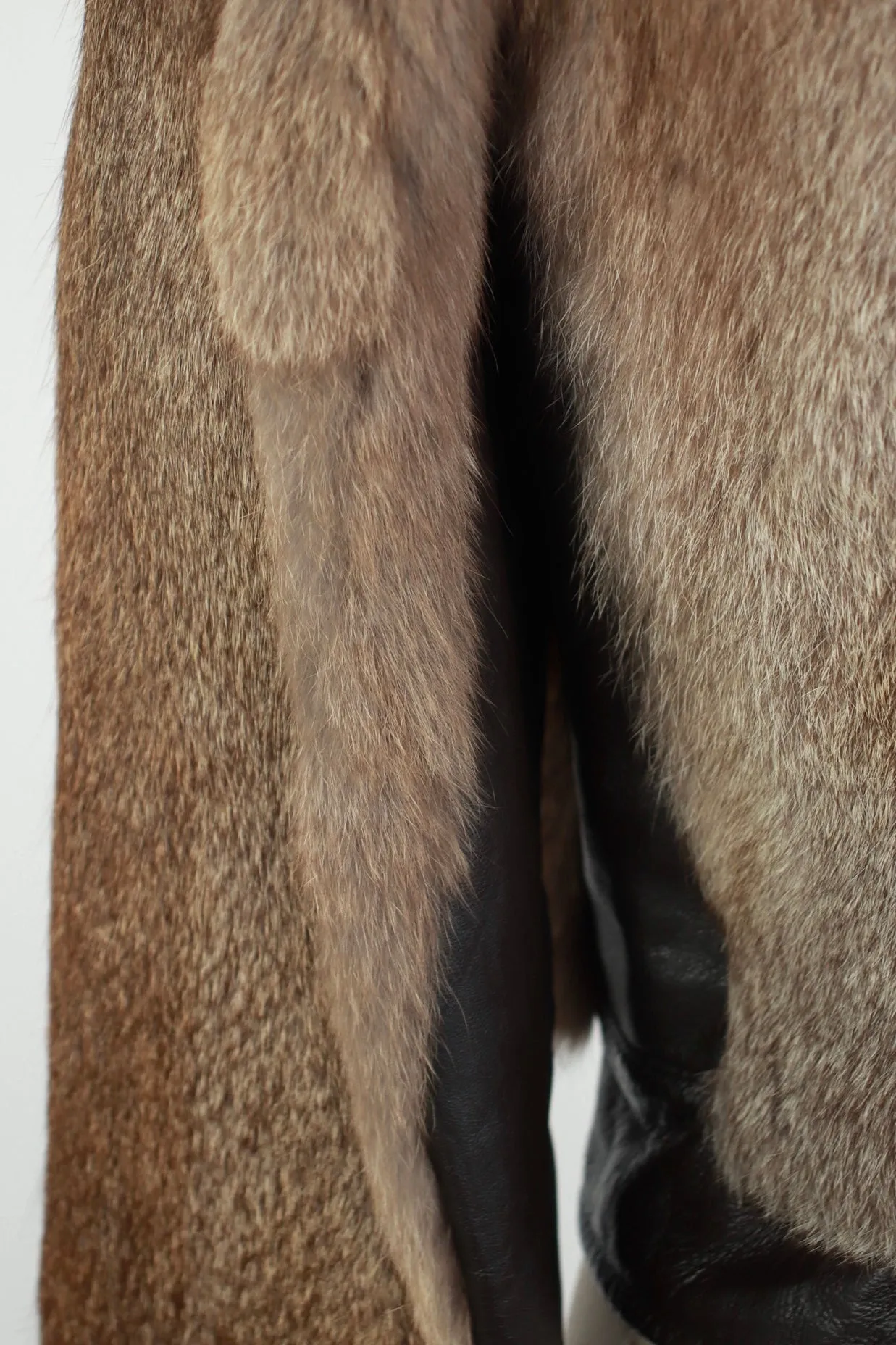 1970s Fur & Leather Bomber