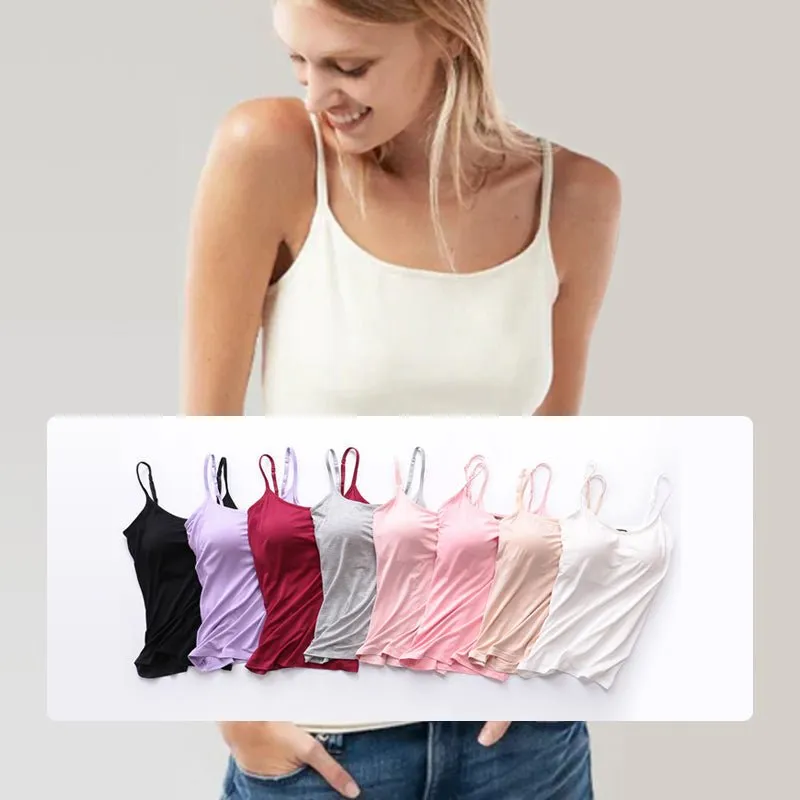 2022 Summer Sale 50% Off - Tank With Built-In Bra