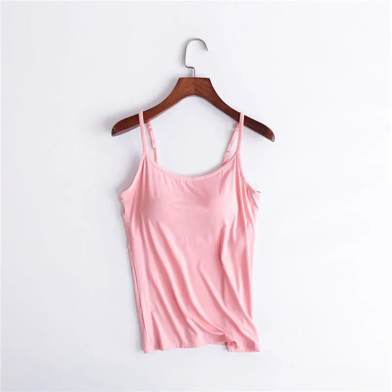 2022 Summer Sale 50% Off - Tank With Built-In Bra