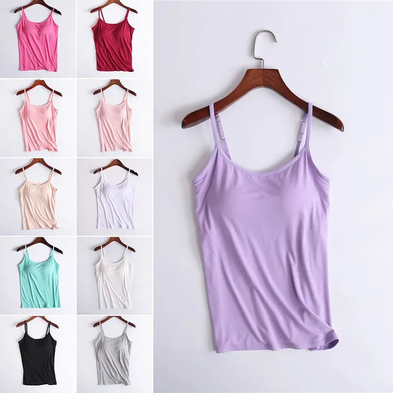 2022 Summer Sale 50% Off - Tank With Built-In Bra