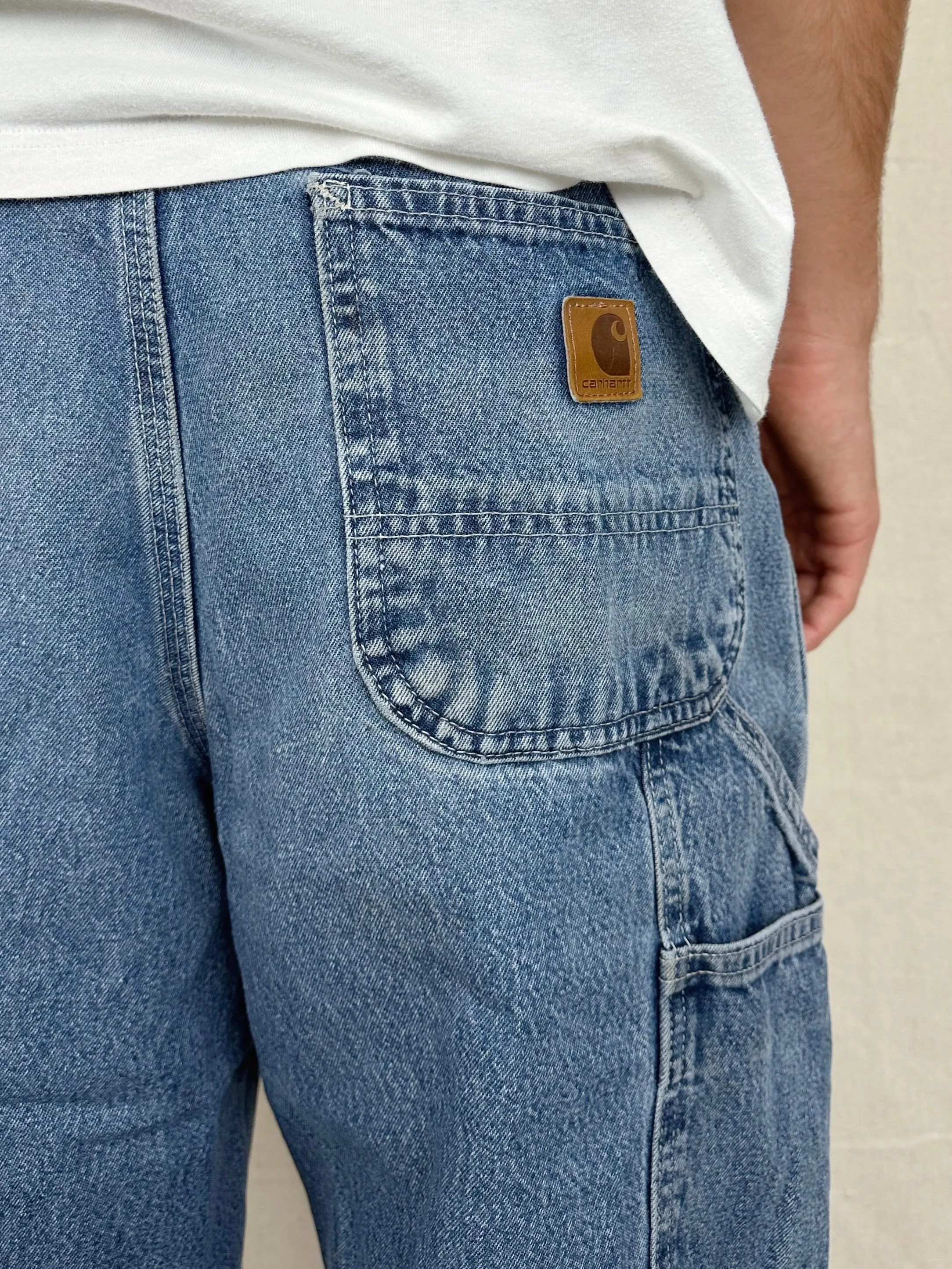90's Carhartt Vintage Carpenter Jeans Size 31x35