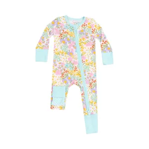 Amelia Floral Zipper Romper
