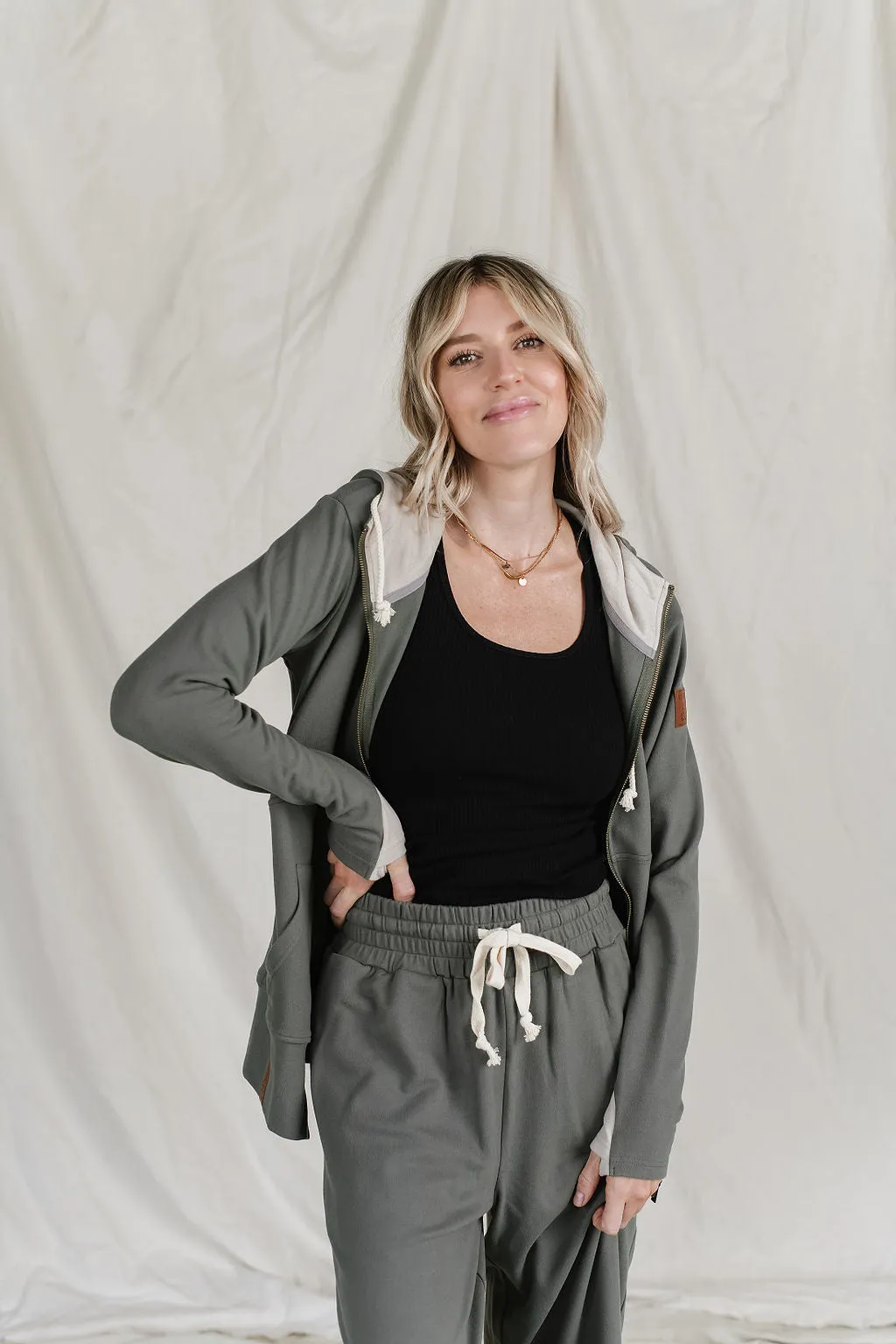 Ampersand Avenue [&] - Performance Fleece FullZip - Wanderlust [XS ONLY]