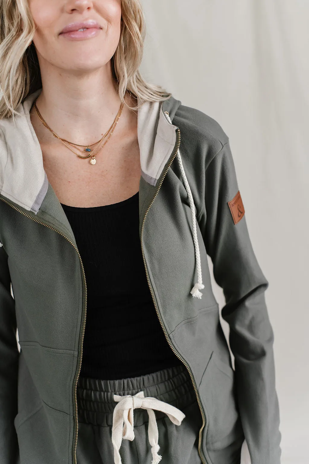 Ampersand Avenue [&] - Performance Fleece FullZip - Wanderlust [XS ONLY]
