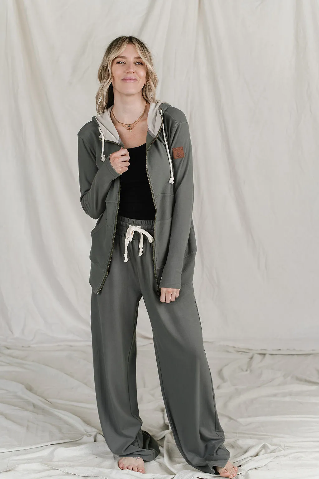 Ampersand Avenue [&] - Performance Fleece FullZip - Wanderlust [XS ONLY]