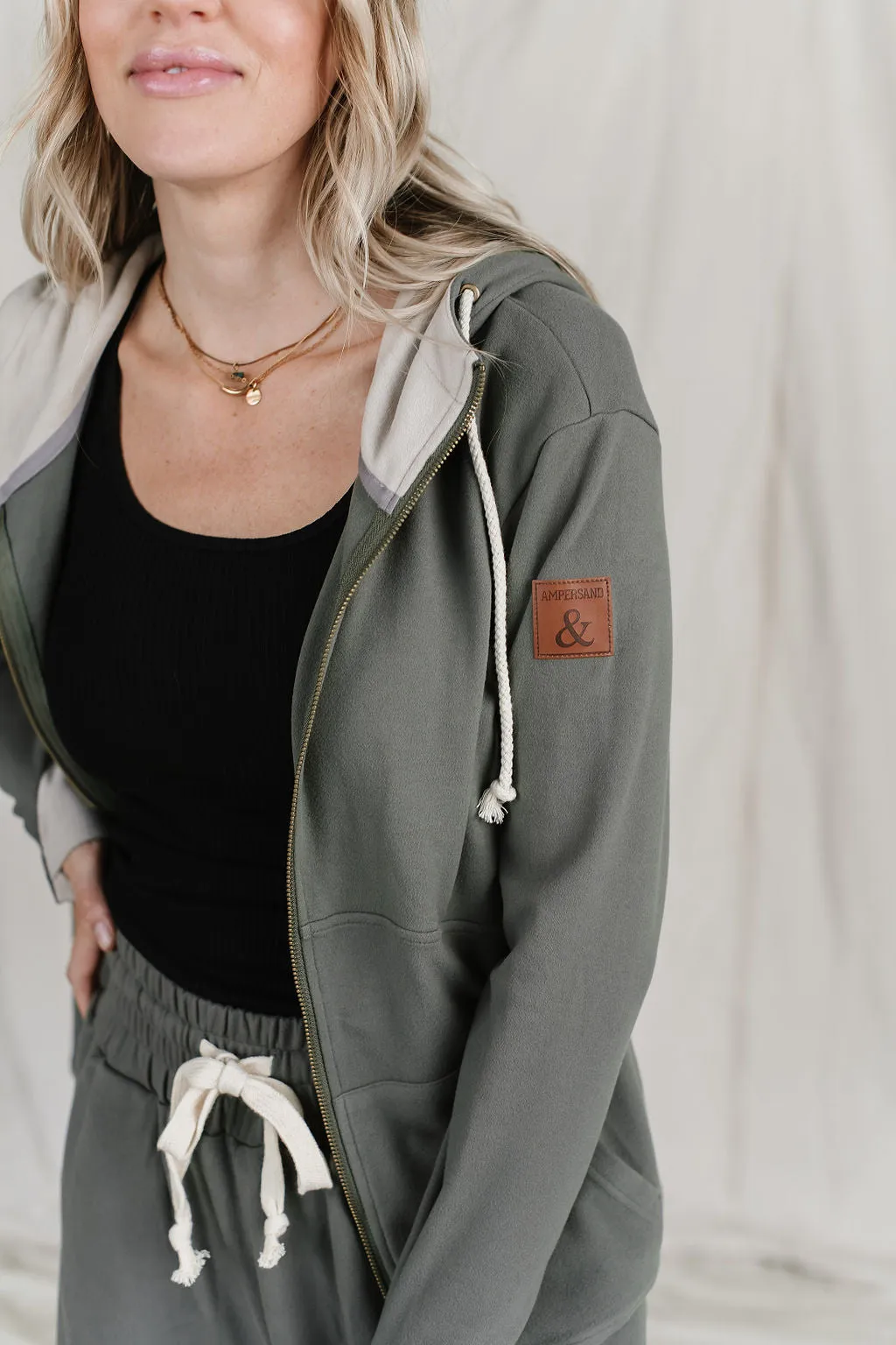 Ampersand Avenue [&] - Performance Fleece FullZip - Wanderlust [XS ONLY]