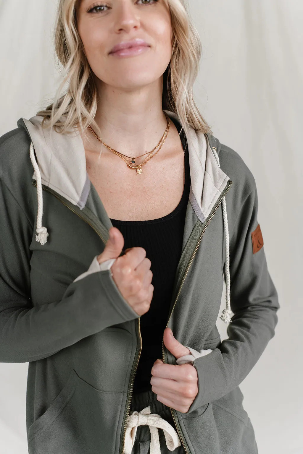 Ampersand Avenue [&] - Performance Fleece FullZip - Wanderlust [XS ONLY]