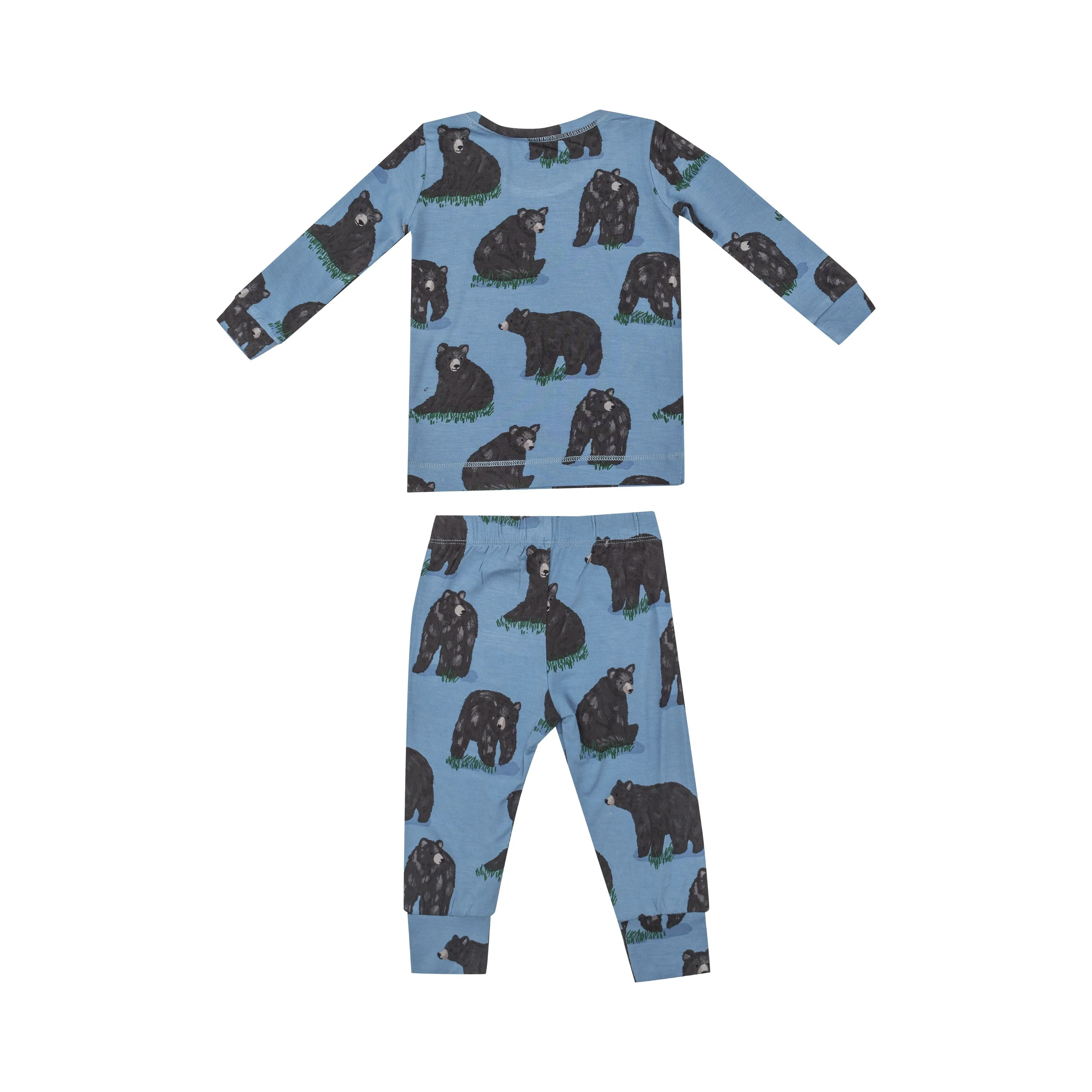 Angel Dear - Lounge Wear Set L/S - Black Bears