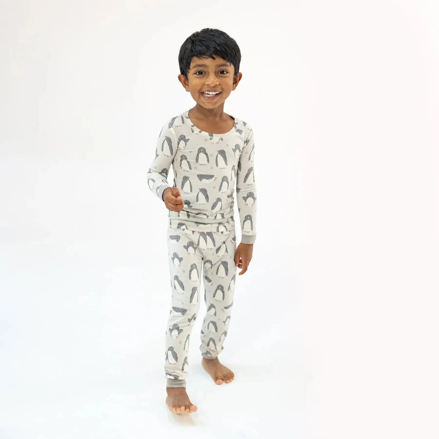 Angel Dear - Lounge Wear Set L/S - Penguin Pals