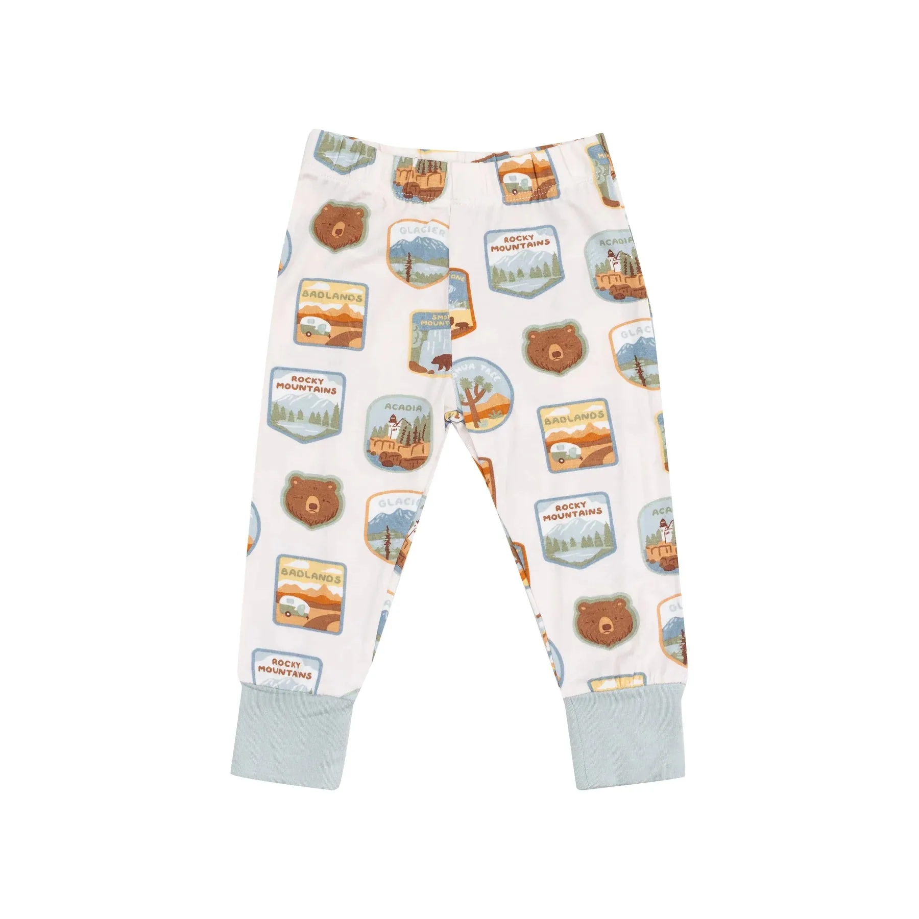 Angel Dear - Lounge Wear Set S/S - National Park Patches