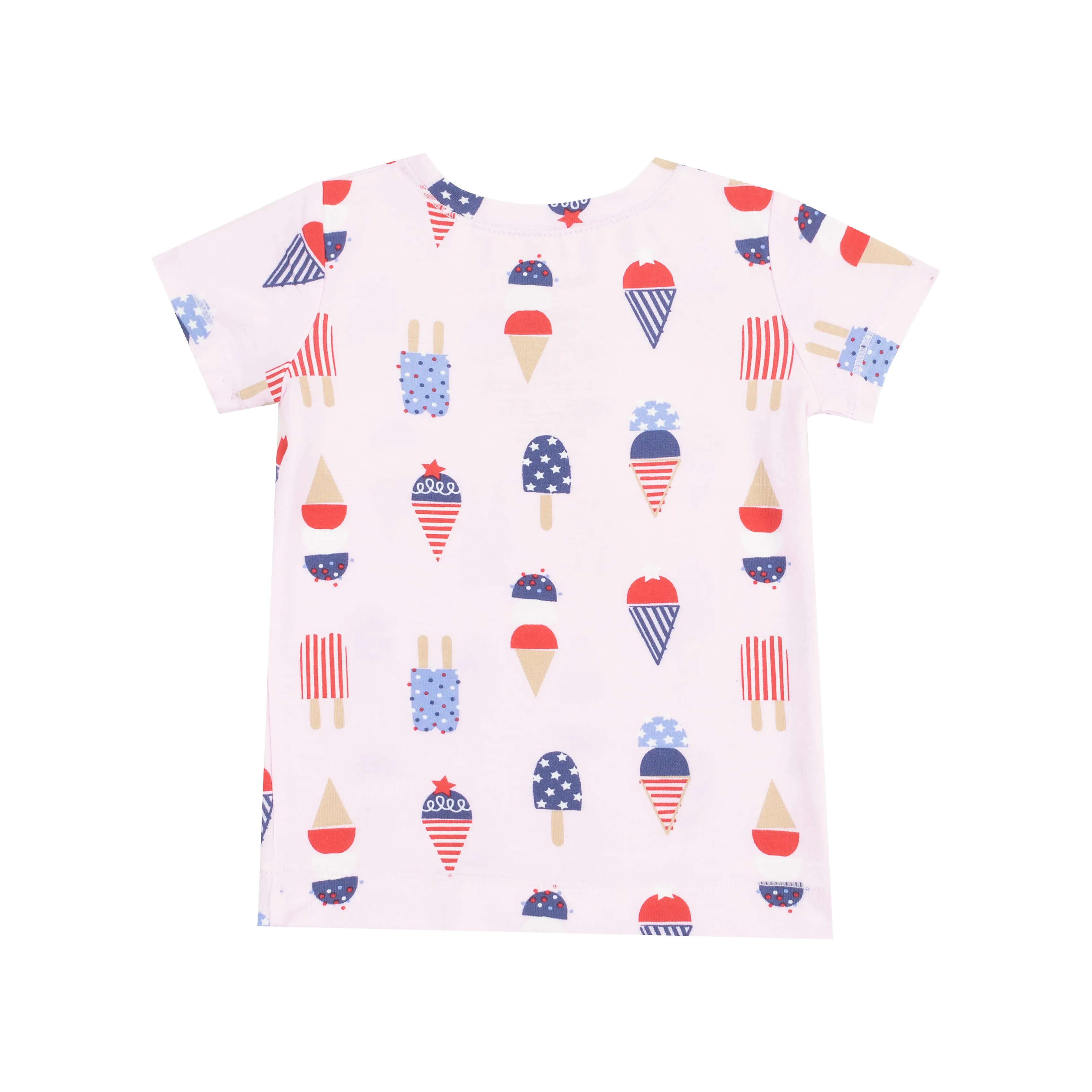 Angel Dear Loungewear Short Set - American Ice Cream Pink