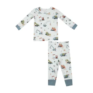 Angel Dear L/S Loungewear Set - Construction Alphabet