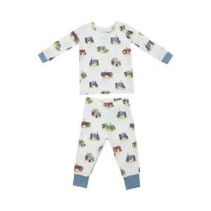 Angel Dear L/S Loungewear Set - Vintage Tractors
