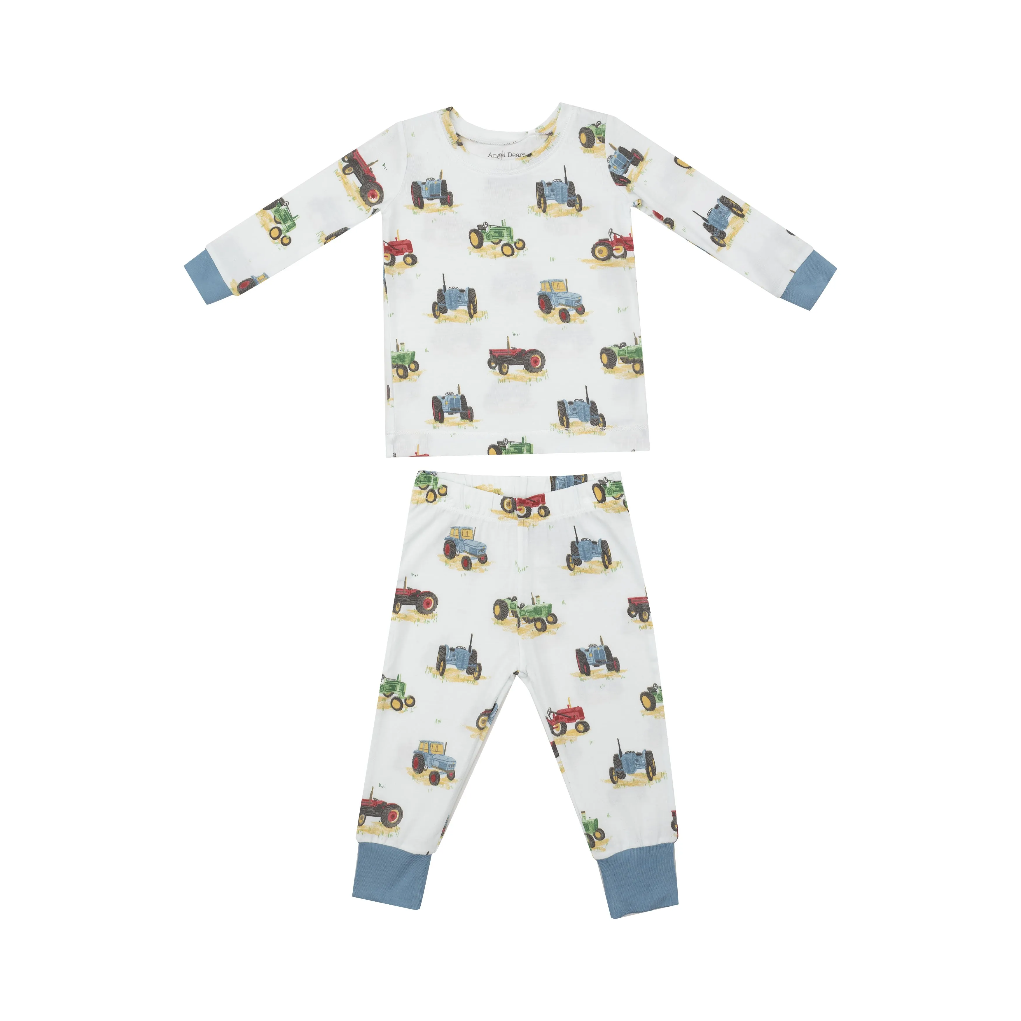 Angel Dear L/S Loungewear Set - Vintage Tractors