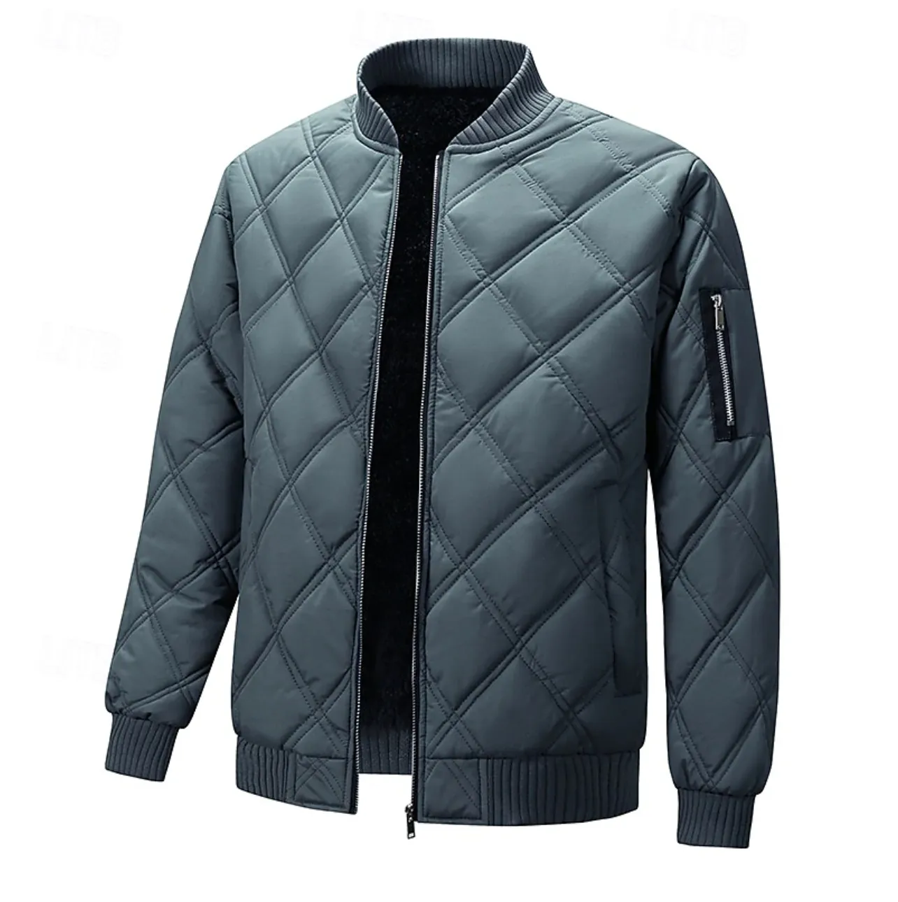 Angelo | Men's Bomber Puffer Winter Jacket