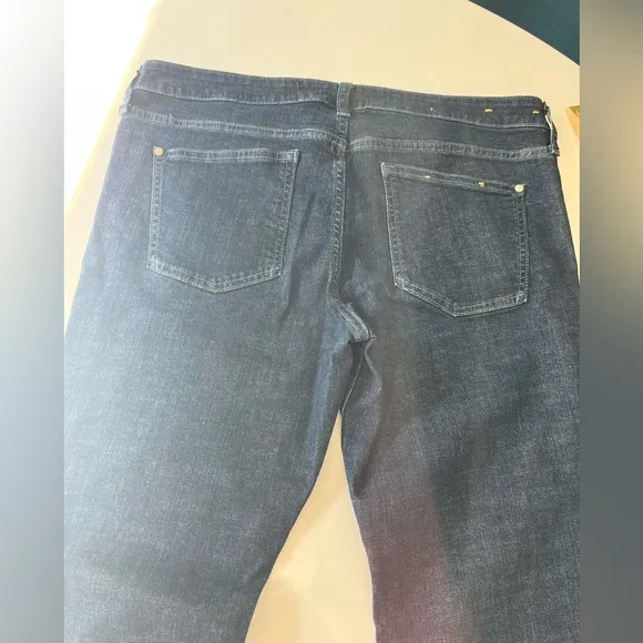 Anthropologie Pilcro And The Letterpress StetFlare Jeans Dark Wash Sz 32