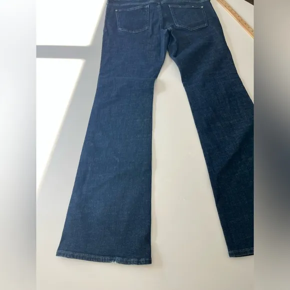 Anthropologie Pilcro And The Letterpress StetFlare Jeans Dark Wash Sz 32
