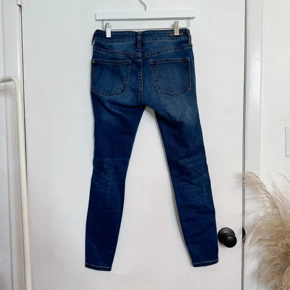 Anthropologie pilcro front slit skinny jeans
