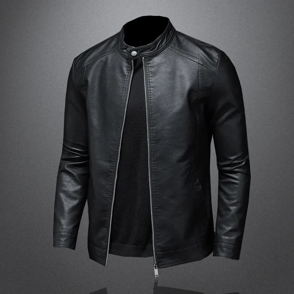 Armin | Classic Leather Men's Jacket