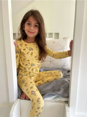 Autumn Harvest Bamboo Kids Pajamas