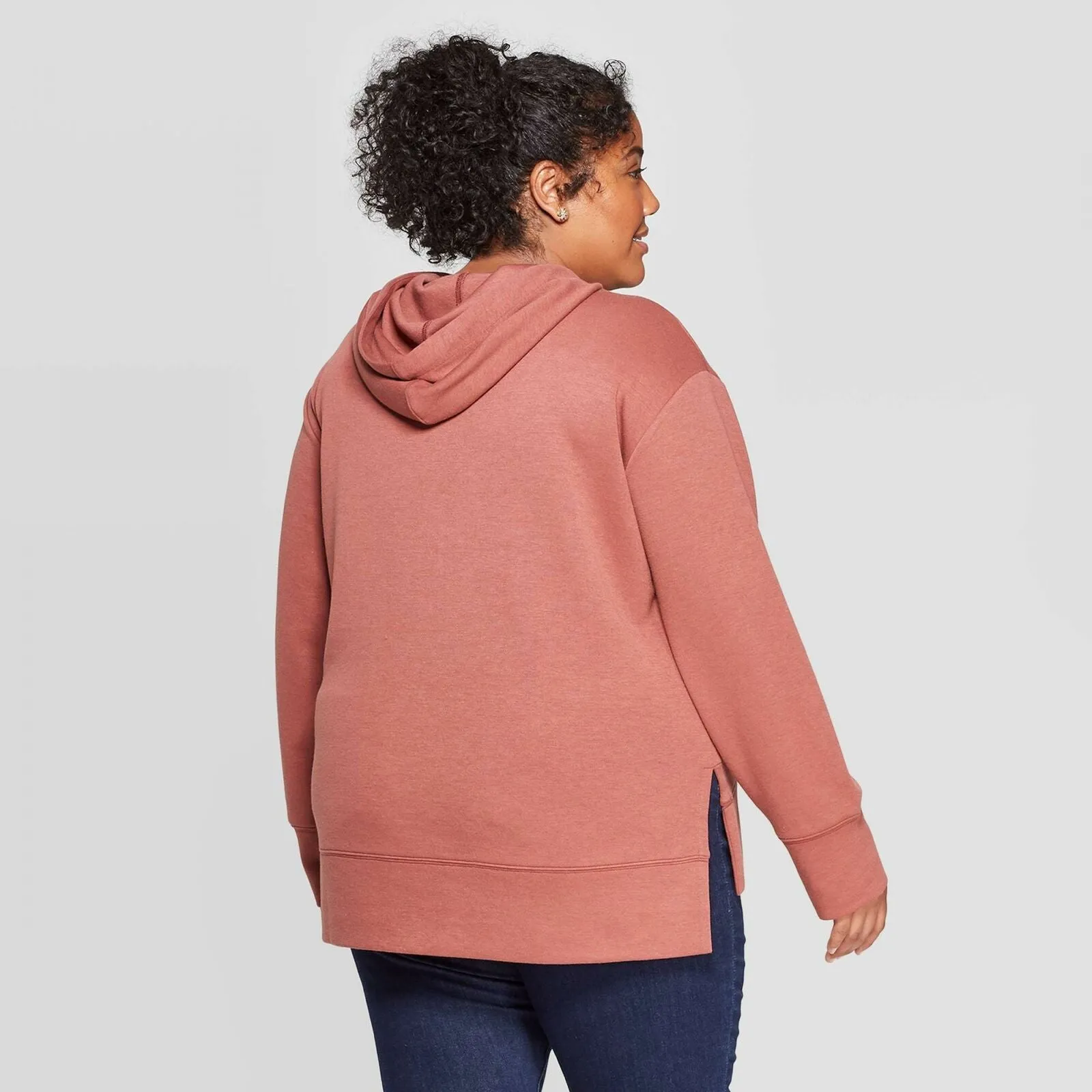 Ava & Viv Women's Plus Size Long Sleeve Pullover Hoodie Sweatshirt