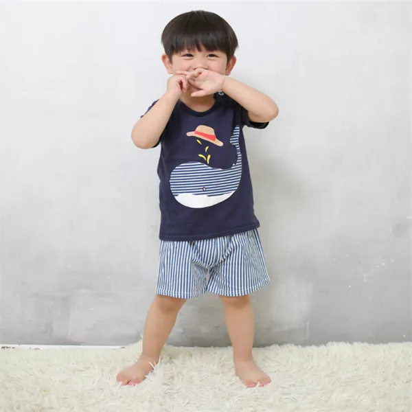 Baby Boy Summer Clothes T-shirt Baby Girl Casual Clothing Sets