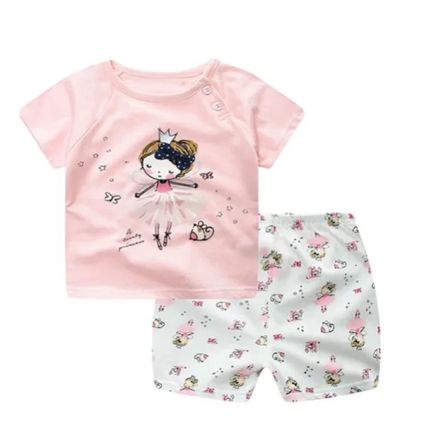 Baby Boy Summer Clothes T-shirt Baby Girl Casual Clothing Sets