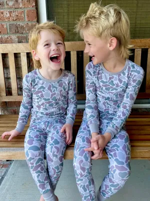 Bamboo pajamas, camo, hunting