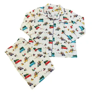 BedHead Pajamas Holiday Rush Long Classic Stretch Jersey PJ Set Size 1X