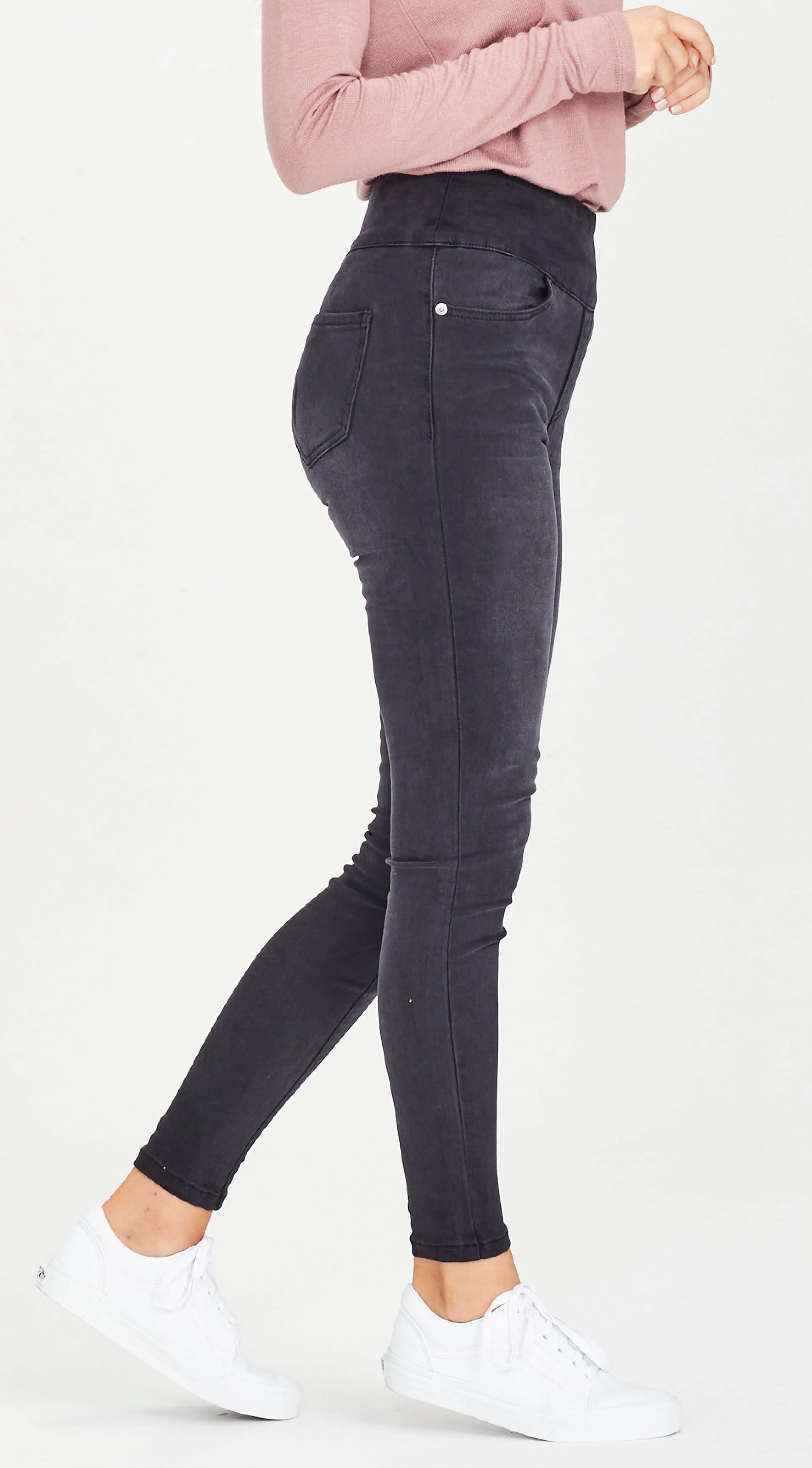 BELLA | Jeans Charcoal