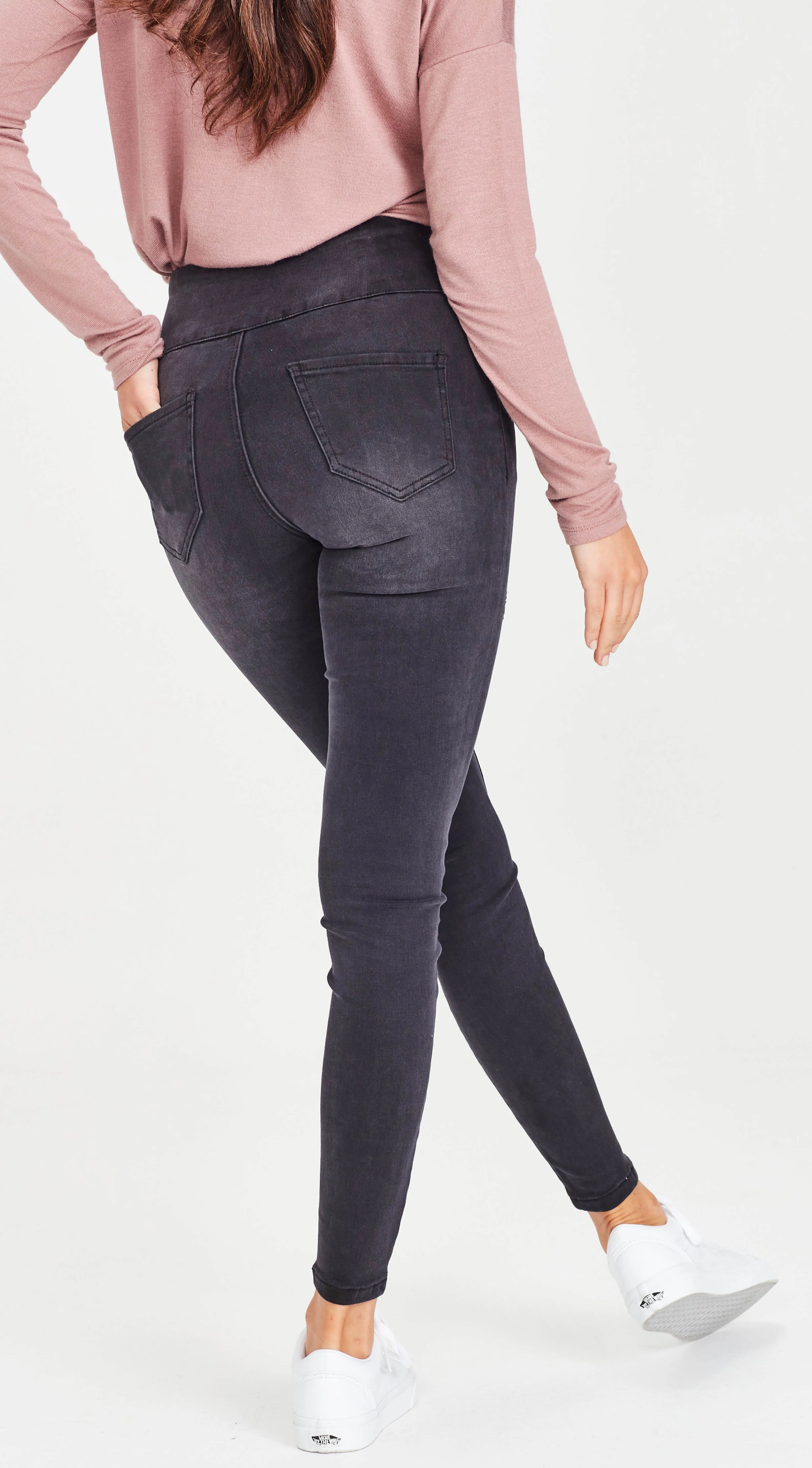 BELLA | Jeans Charcoal