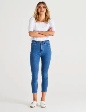 Betty Basics Essential Jeans - Vintage Blue