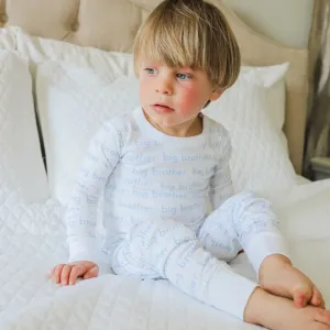 Big Brother Print Long Pajamas