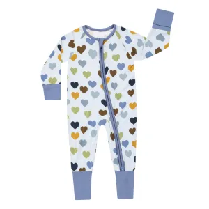 Blue Hearts Little Love PJs