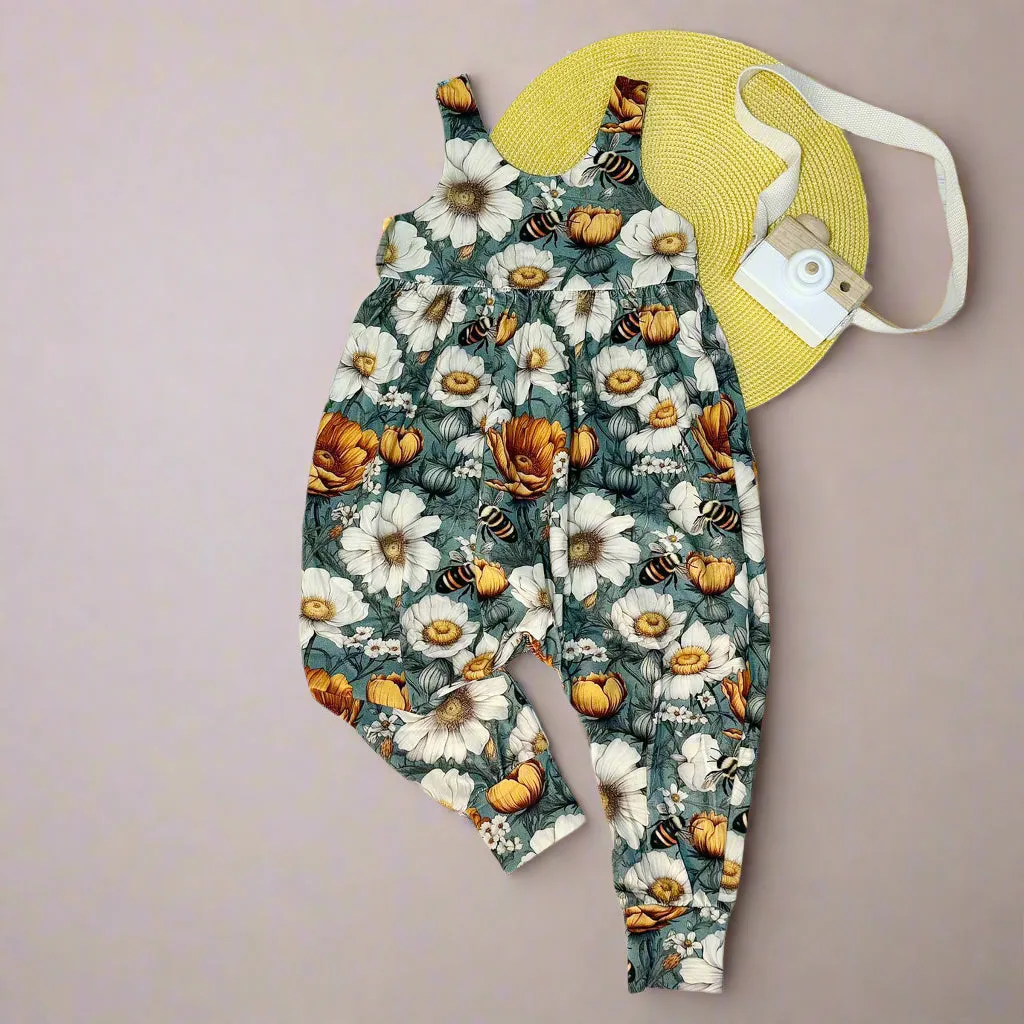 Boho Baby Romper | Spring Bee