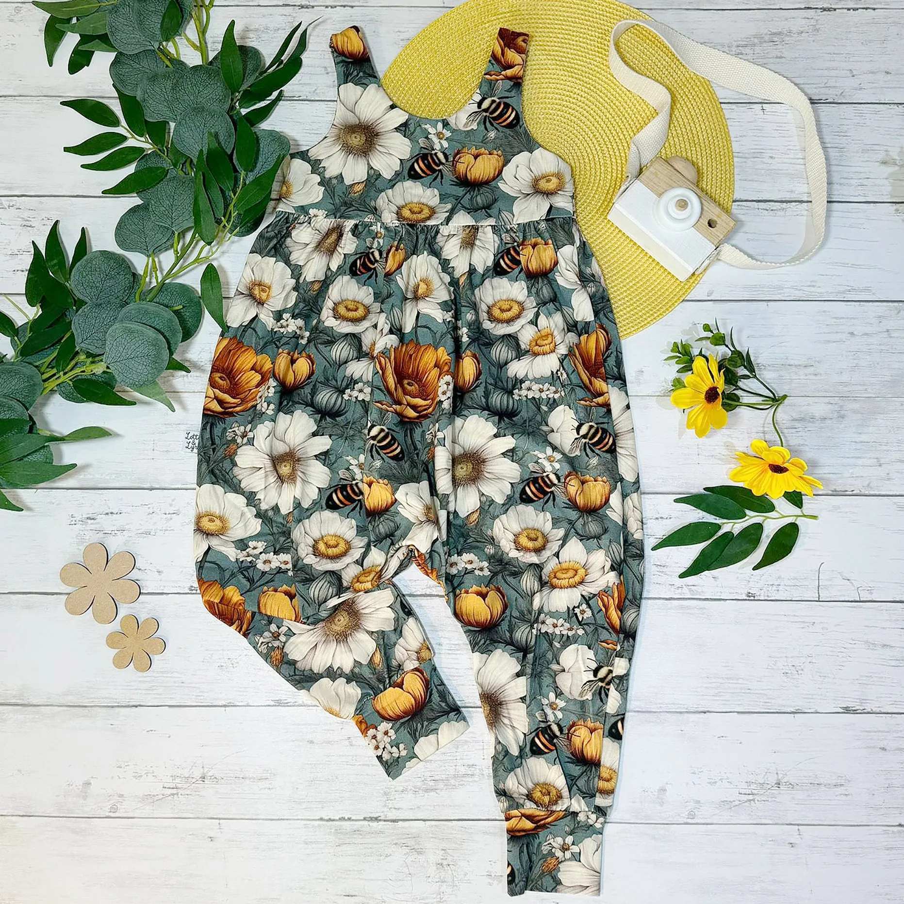 Boho Baby Romper | Spring Bee