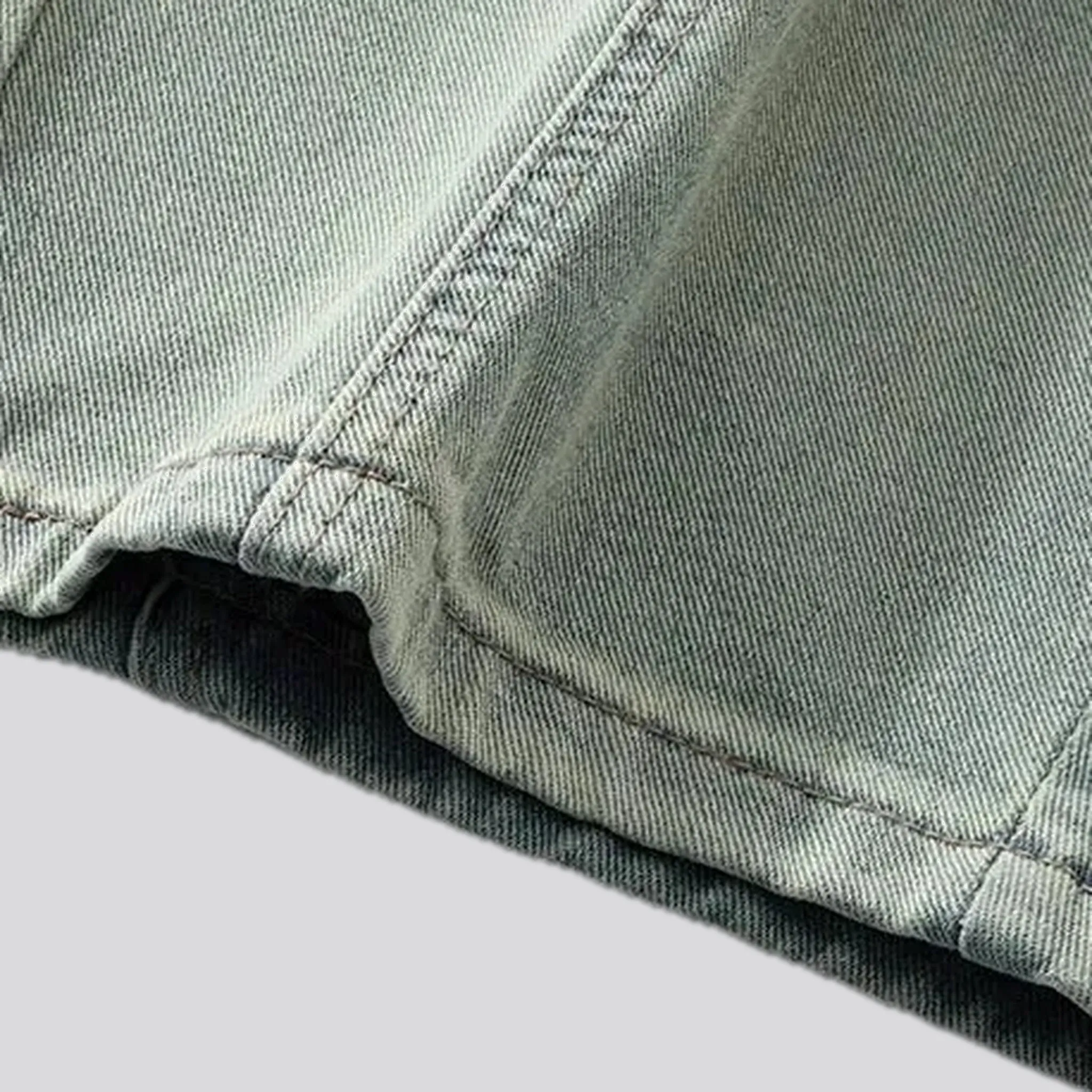 Boho panneled vintage men's jeans