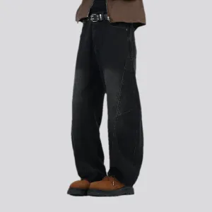 Boho panneled vintage men's jeans