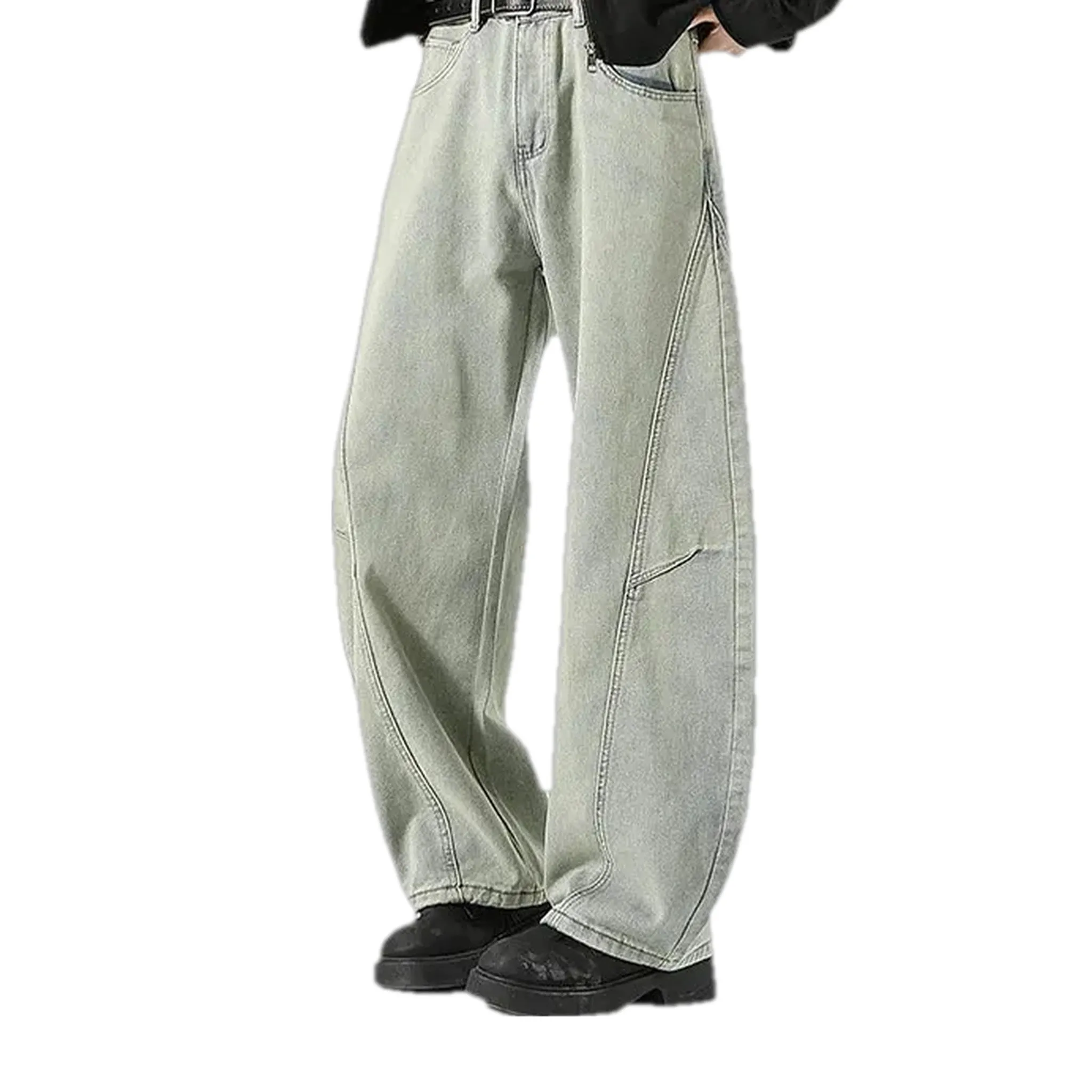 Boho panneled vintage men's jeans