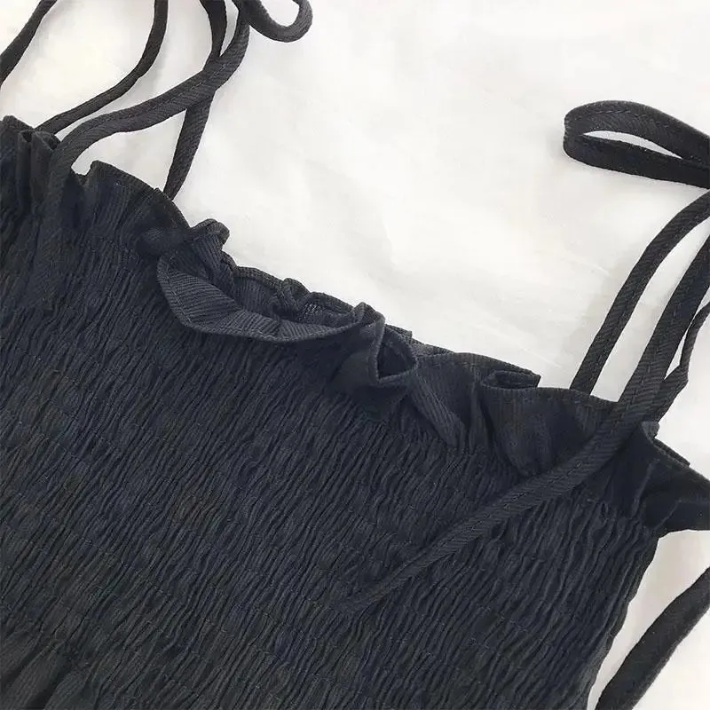 Bow Halter Backless Crop Top for Women | Summer Casual Bandage Camisole Sleeveless Vest