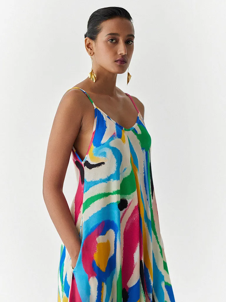 Brushstroke Jumpsuit