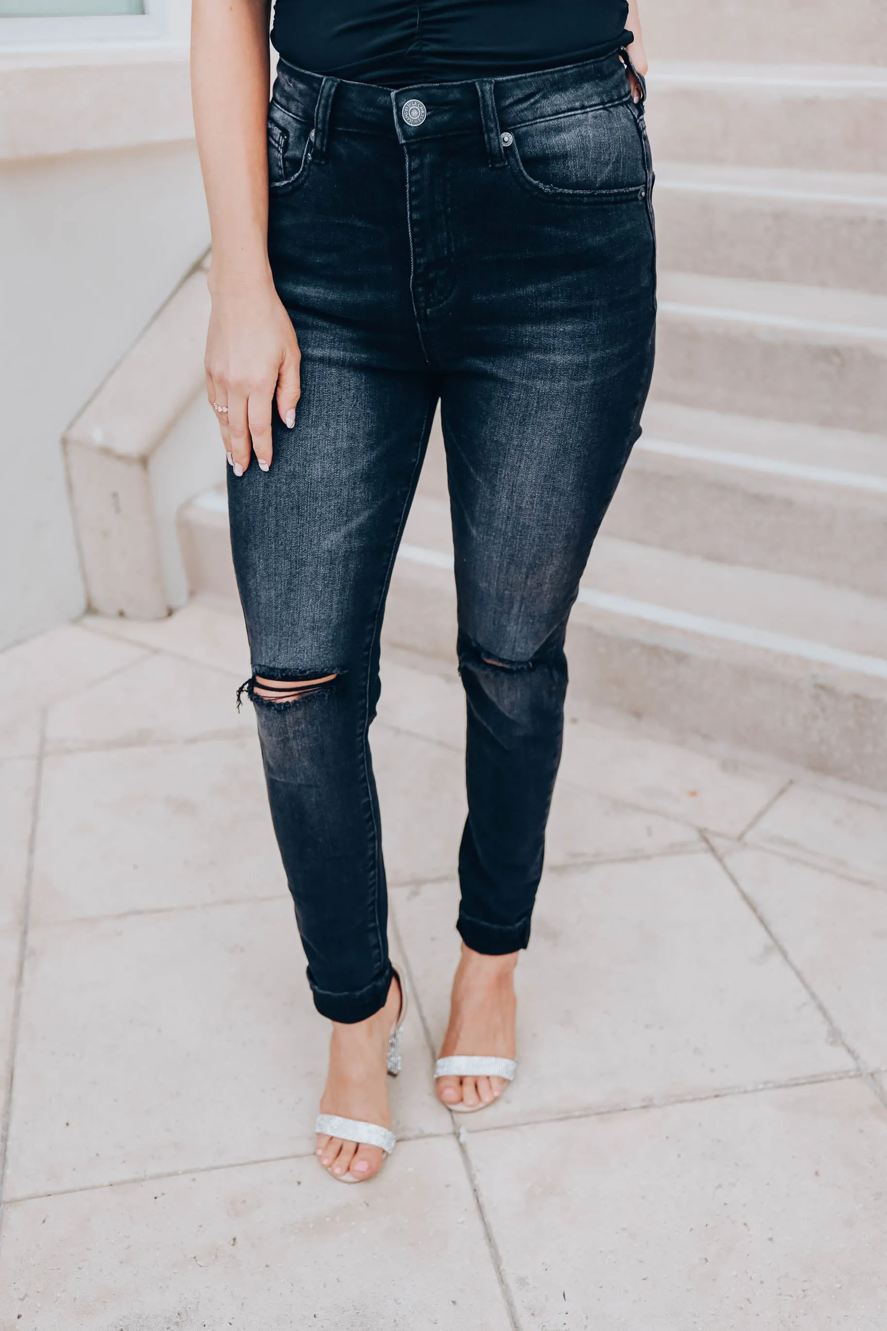 Caleb High Rise Skinny Jean 0-3X