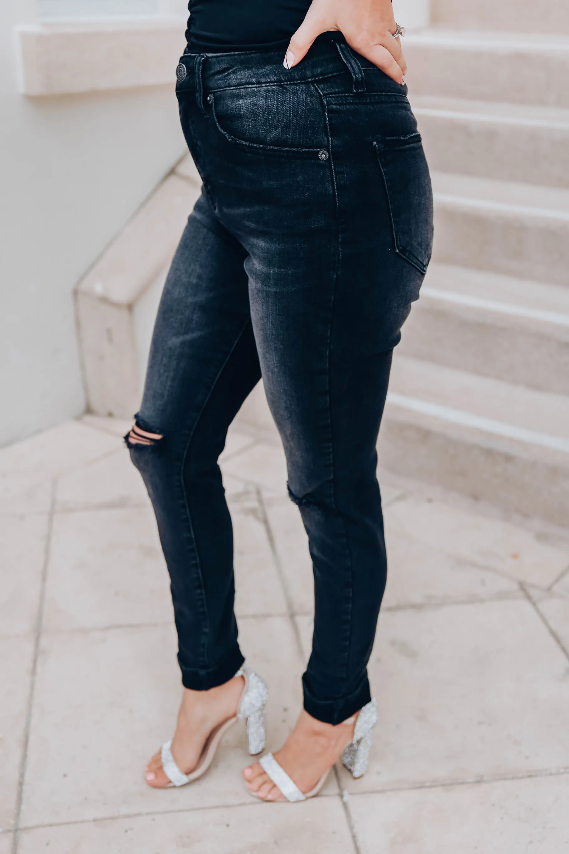 Caleb High Rise Skinny Jean 0-3X
