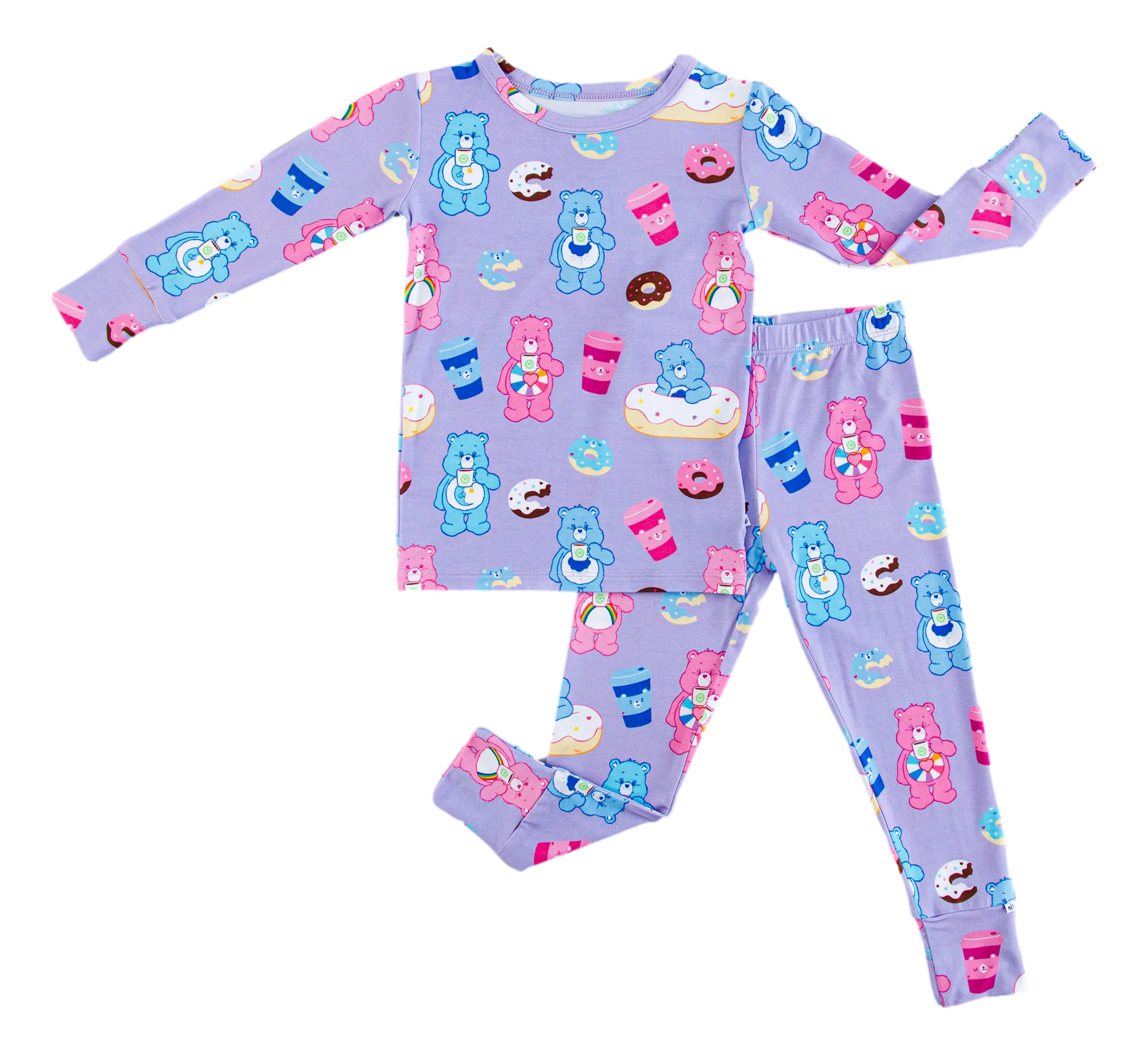 Care Bears™ Donuts and Coffee Two Piece Pajama Set