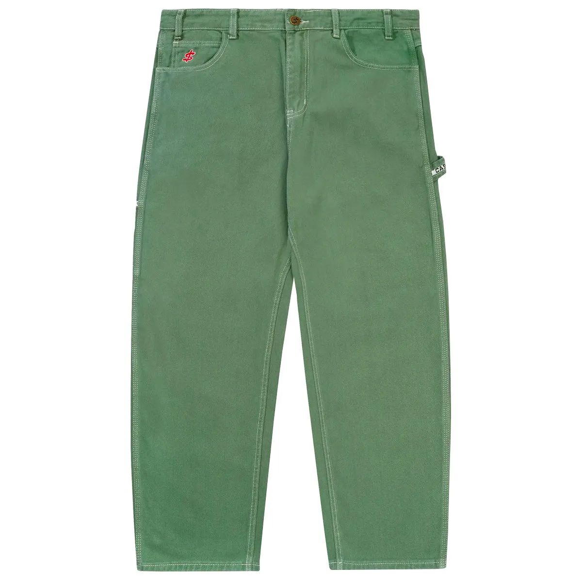 Cash Only - Carpenter Baggy Denim Jeans Army