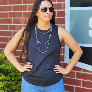 Cinch Women's Black Tank Top