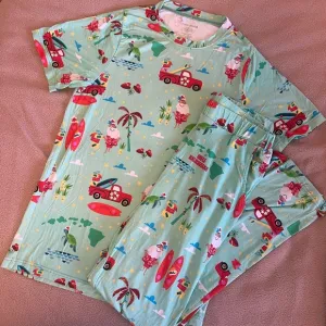 Coco Moon Hawaii Christmas Pajamas XS Women's