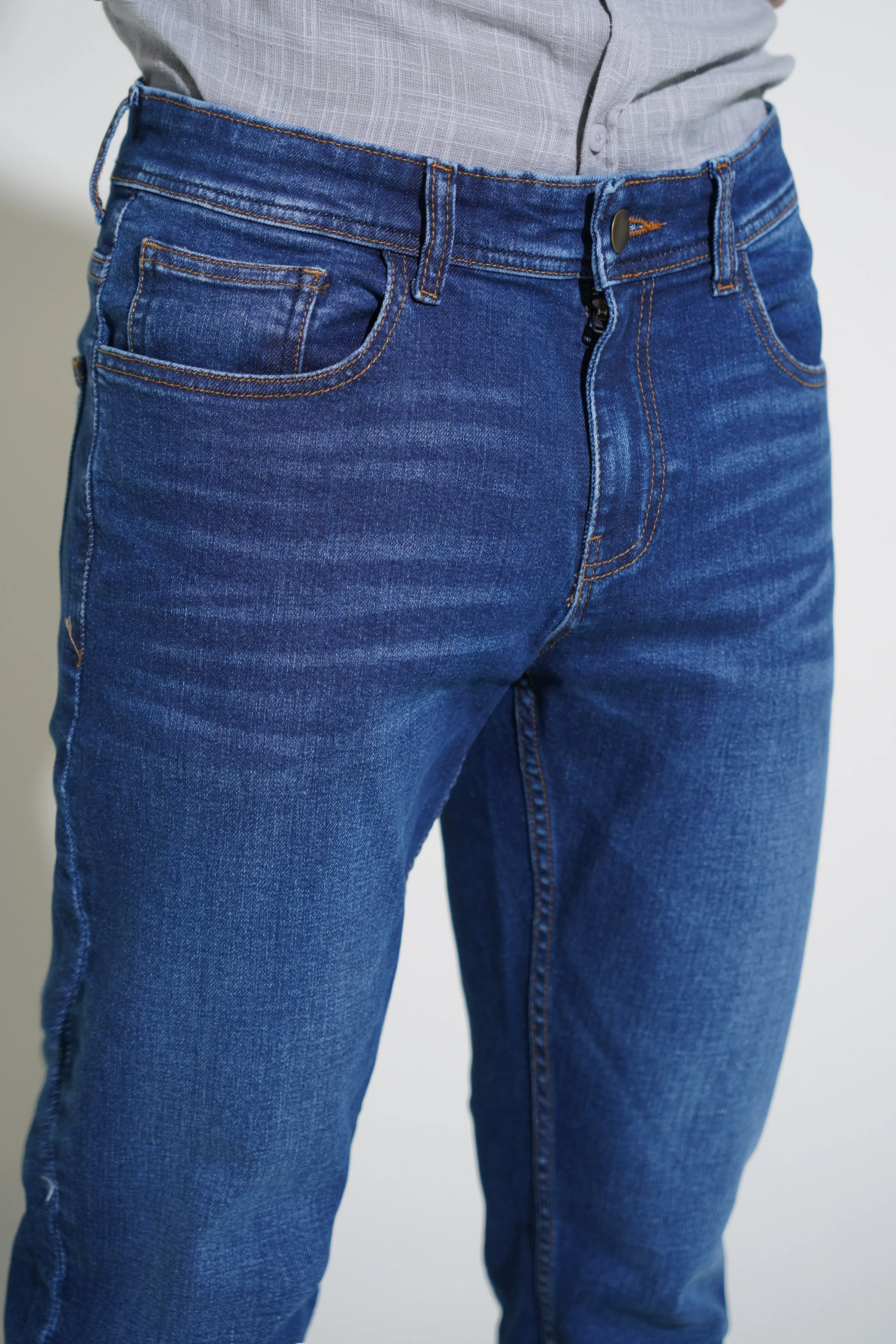 Cotton Stretch Slim Fit Jeans
